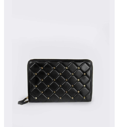 Black woman's briefcase with strass Avenue67