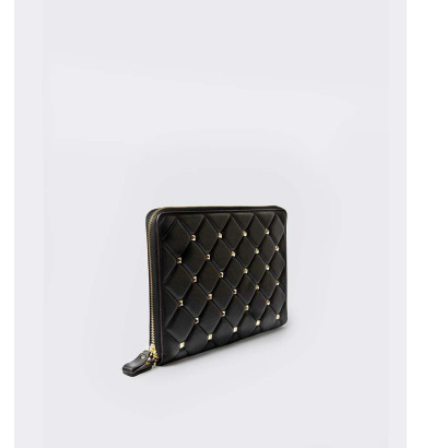 Black woman's briefcase with strass Avenue67